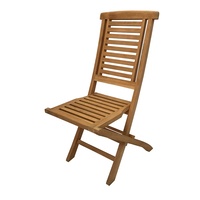 Outdoor Furniture Solid Teak Wood Folding Chair